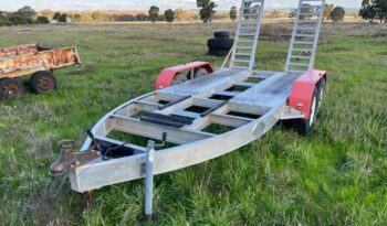 
									Used Plant trailer Plant trailer full								