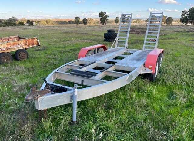 
								Used Plant trailer Plant trailer full									