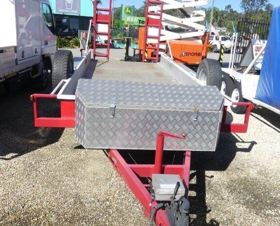 
								Used Plant trailer Plant trailer full									