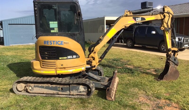 
								Used 2011  Caterpillar 303.5D full									