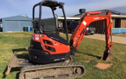 Used 2016  Kubota U25-3