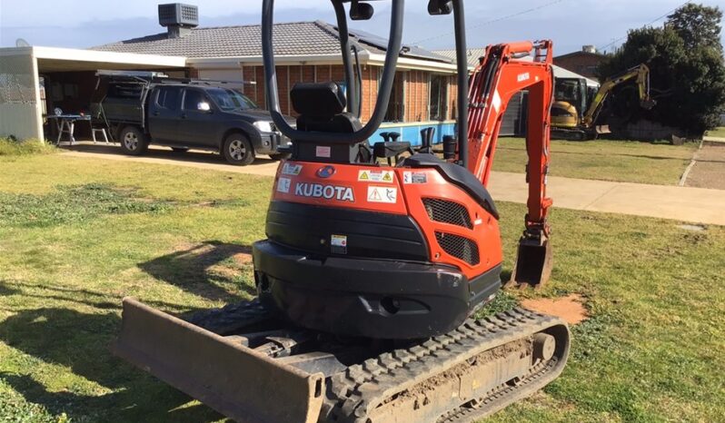 
								Used 2016  Kubota U25-3 full									