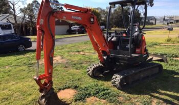 
									Used 2016  Kubota U25-3 full								